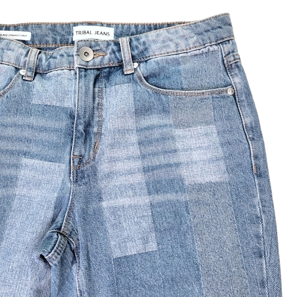 Tribal | Audrey Mid Rise Straight Crop | Size 8 - Picture 8 of 12